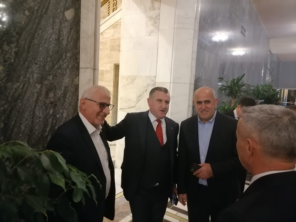 Başkanlar Ankara'dan