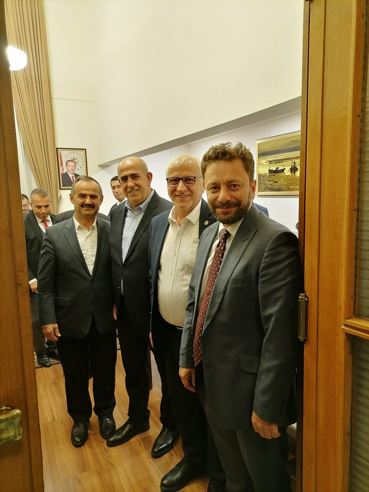 Başkanlar Ankara'dan