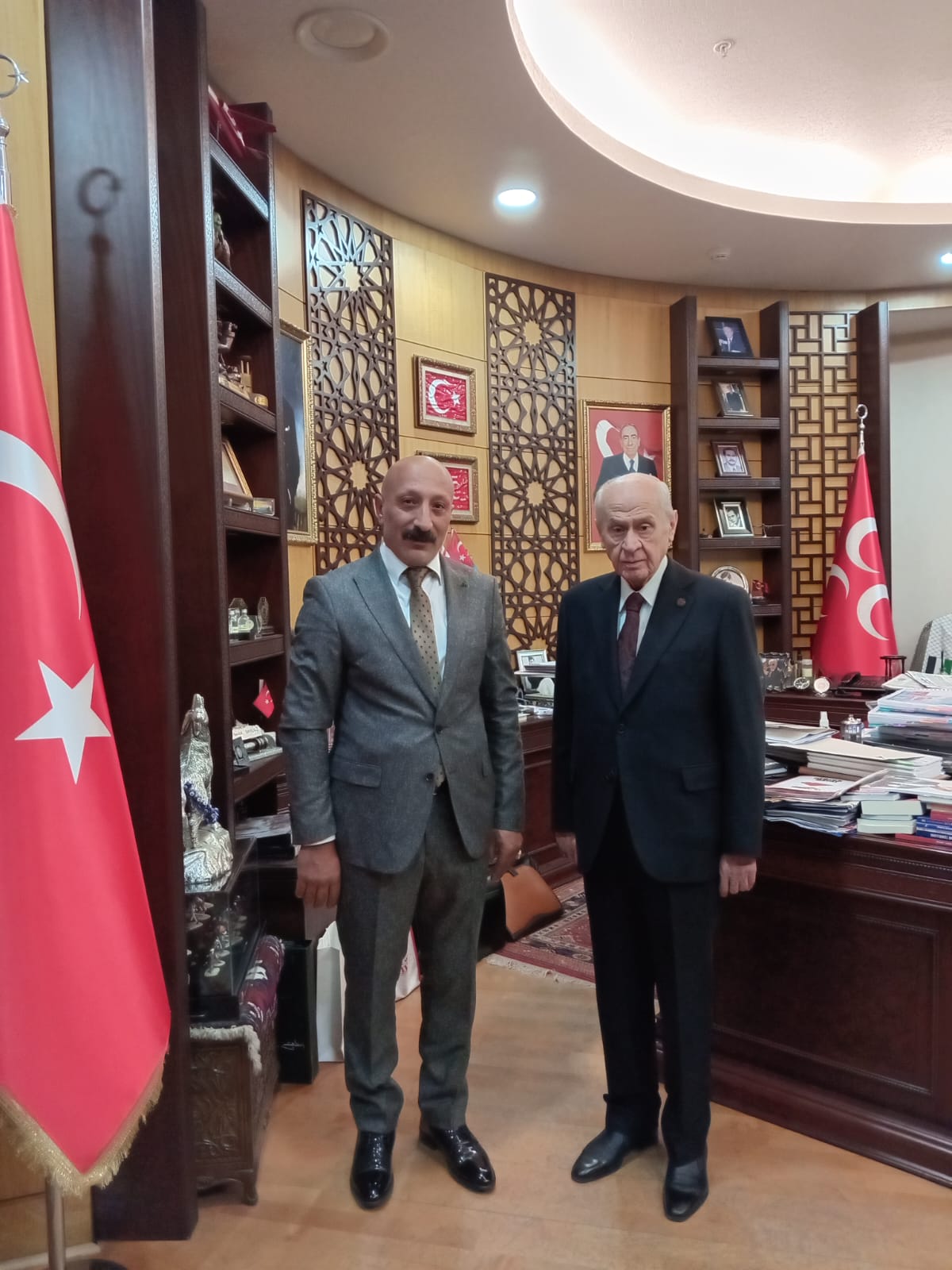 Mehmet Alay MHP Lideri Devlet Bahçeli İle Görüşme Yaptı