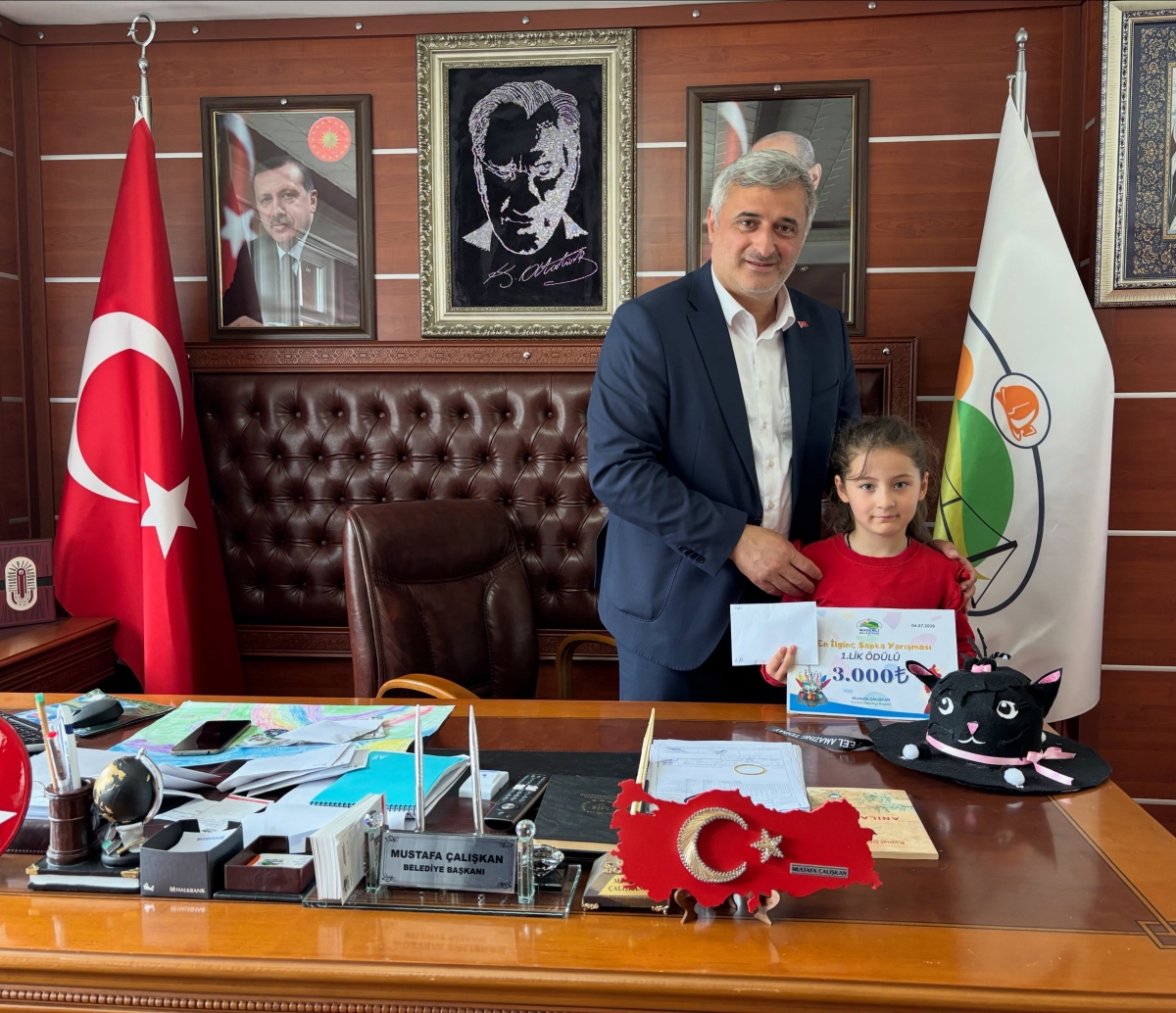 Madenli Belediye Başkanı Çalışkan’dan Çocuklara Anlamlı Ödül