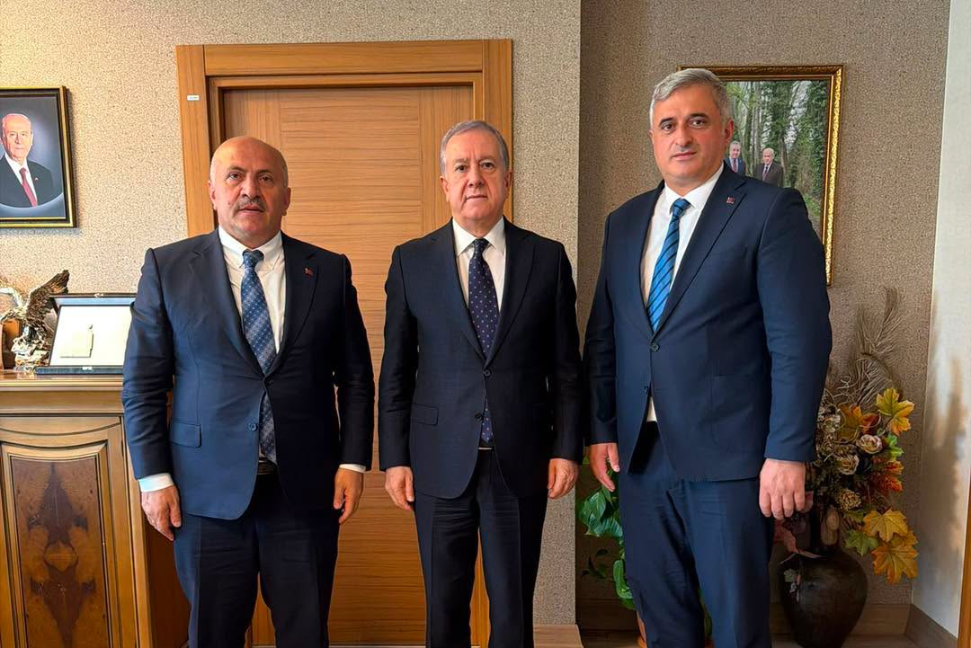 Çayeli ve Madenli Belediye Başkanlarından Bakan Kurum’a Ziyaret