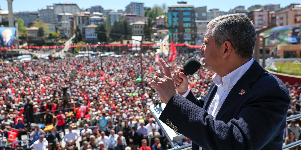 Özgür Özel Rize’den Seslendi: 
