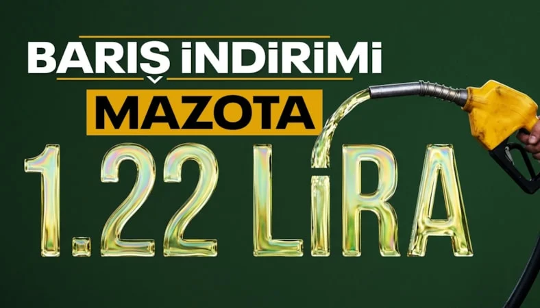 Motorine 1,22 TL indirim bekleniyor: Salı günü pompaya yansıyacak