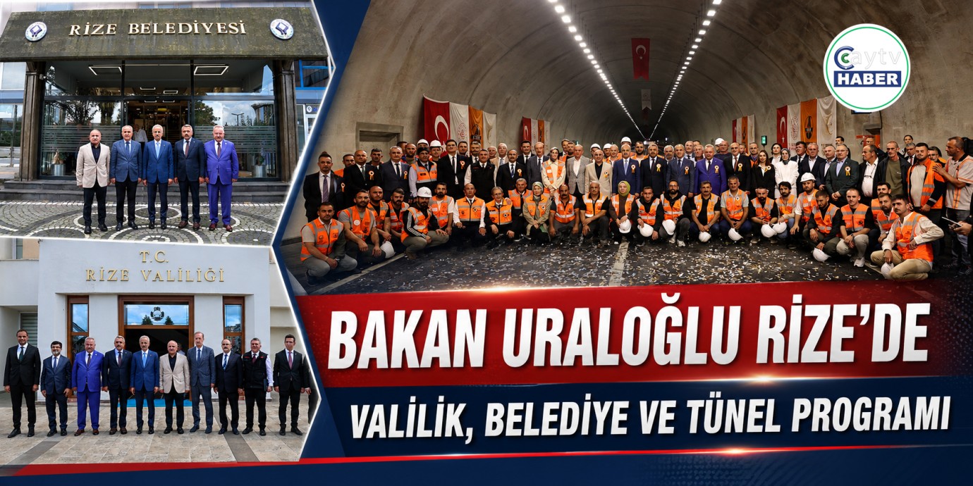Bakan Uraloğlu Rize’de temaslarını sürdürdü: Valilik, Belediye ve AK Parti İl Başkanlığı’nı ziyaret etti