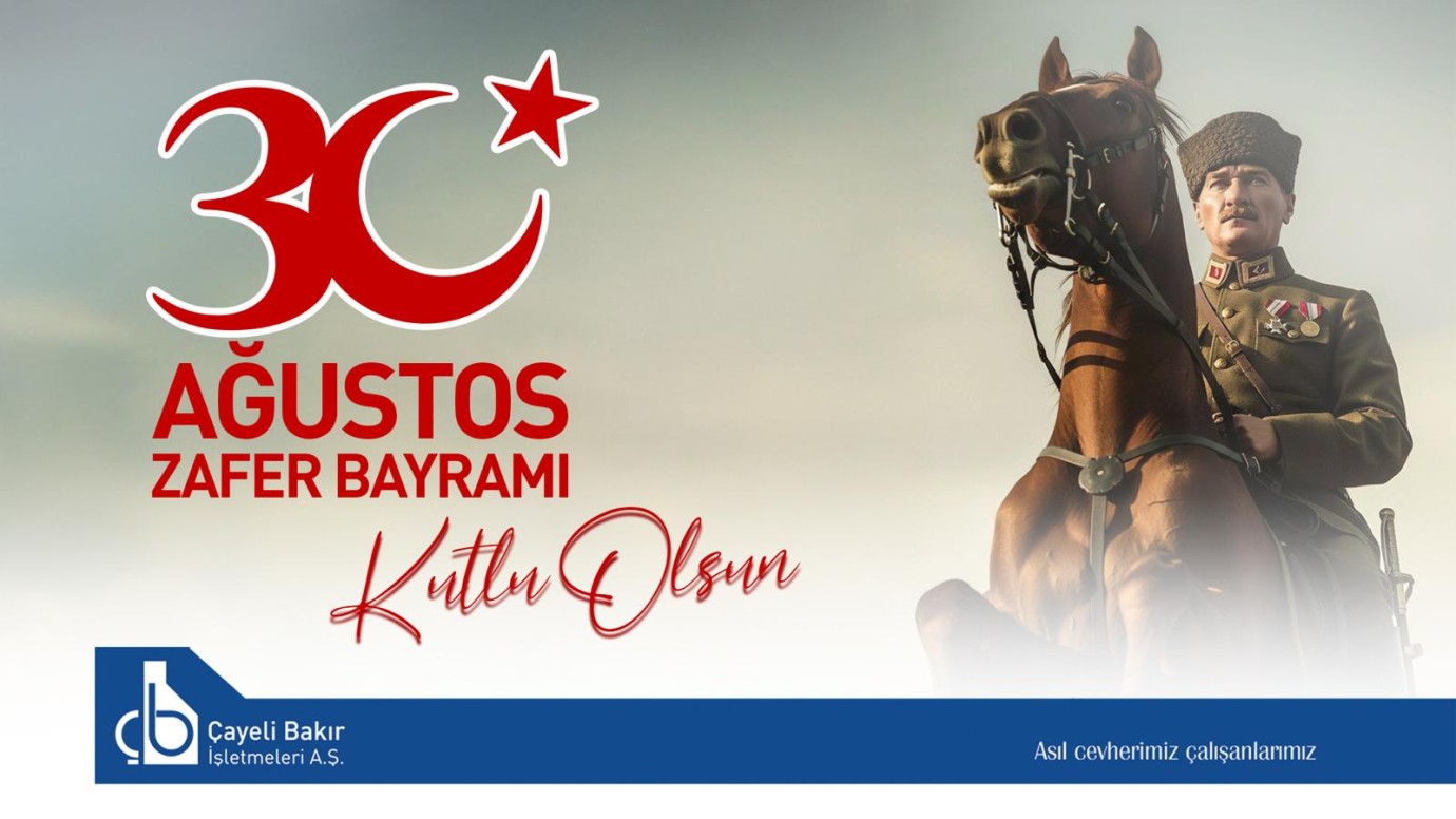 ÇBi’den 30 Ağustos Zafer Bayramı Mesajı